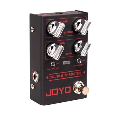 JOYO R-28 Double Thruster High Gain Overdrive Guitar Pedal with Mid/High Frequency For Bass Guitar image 4