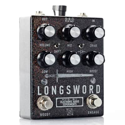 New Electronic Audio Experiments Longsword V4.6 Overdrive Guitar Effects Pedal image 3