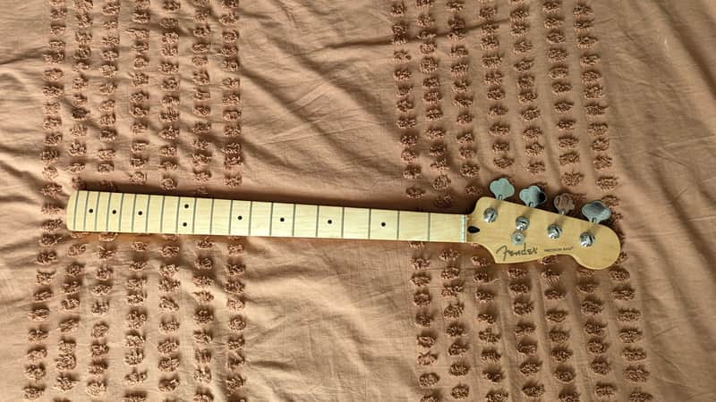 Fender Player Precision Bass Neck 2020 Maple with tuners image 1