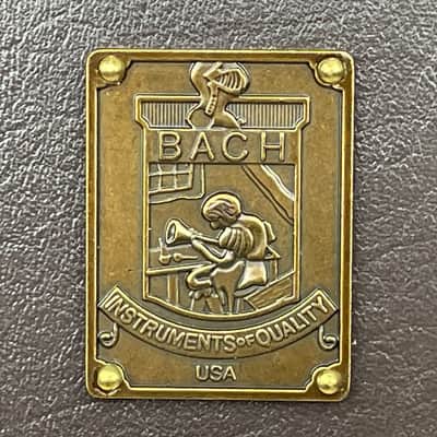 1943 Vincent Bach Mercury Cornet (Trumpet Shaped) with New Bach Case! image 23