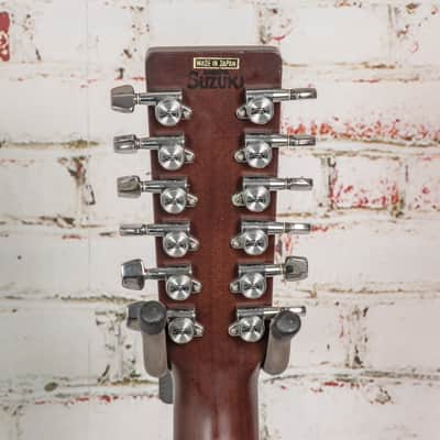 Suzuki SF312 MIJ 12-String Acoustic Guitar x2749 (USED) image 6