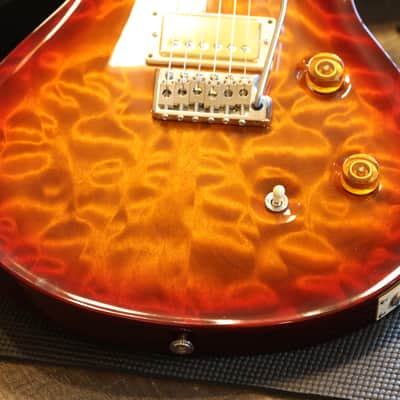 Minty! 2007 PRS Single Cut Tremolo 10 Top Electric Guitar Dark Cherry Monster Quilt + GB image 5