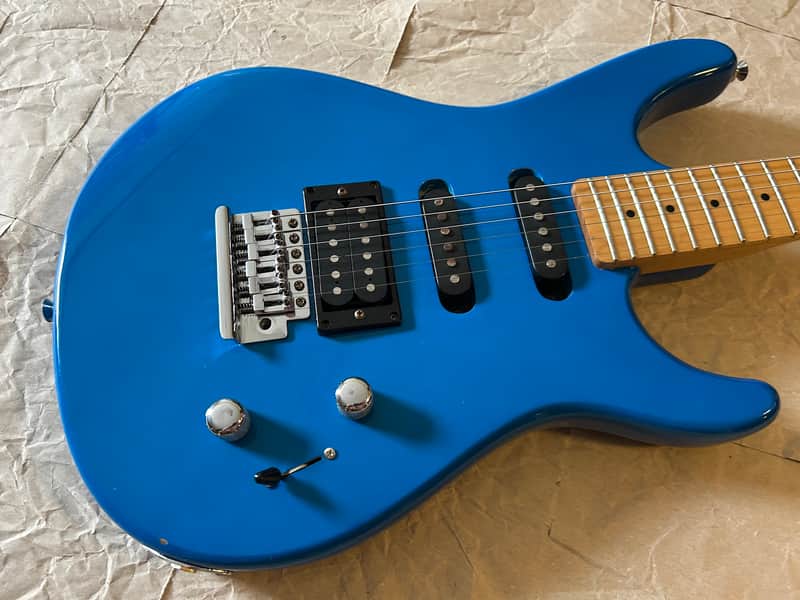 Washburn G-Junior G-JRV late-80s - Blue MIK 25.4scale Small | Reverb