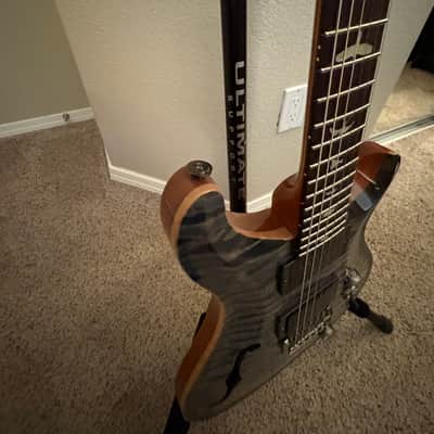 2020 PRS Semi-Hollow CU24 Wood Library 10 Top - Faded Whale Blue image 12