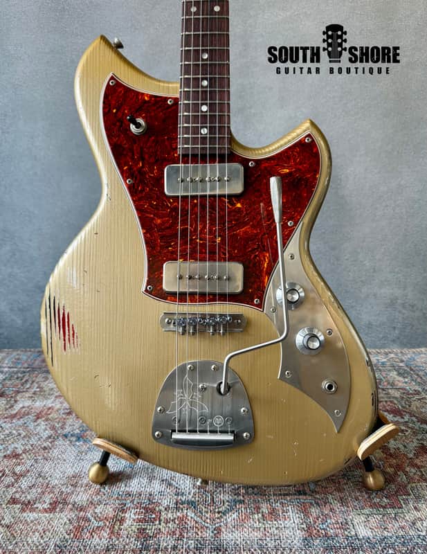 Novo Serus J LTD in Shoreline Gold over '64 3 Tone Sunburst (Authorized Dealer) image 1