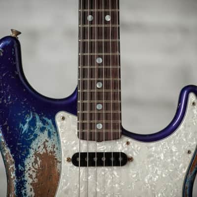 Fender ’65 Super Heavy Relic Stratocaster Competition Burgundy image 9