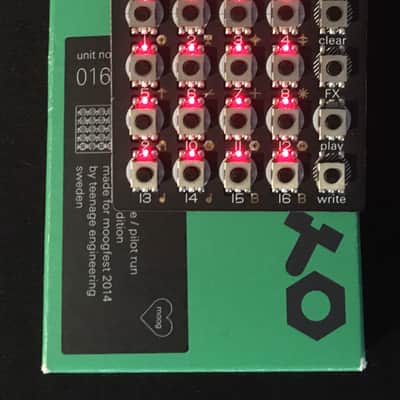 Ultra Rare Moogfest Special/Teenage Engineering Silabs EFM32 Rocks #016 of 200 in Box! image 1