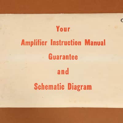 1965 Fender Champ Amp AA764 - Blackface - All Original - Incl. Original Shipping Box & Leather Cover image 13