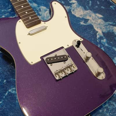 Squier Classic Vibe Baritone Custom Telecaster Purple Sparkle - Sweetwater Exclusive, Limited Edition image 2