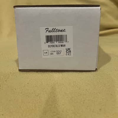 Fulltone Clyde Deluxe Wah 2004 - Present - LE Gold image 8