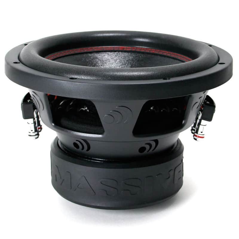 Massive Audio GTX124 12" 700 Watts RMS Dual 4 Ohm Subwoofer image 1