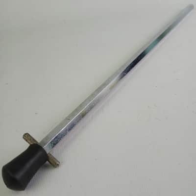 Rogers Hex Spur Bass Drum Leg 14" Chrome Vintage 60s Holiday Cleveland Powertone image 1