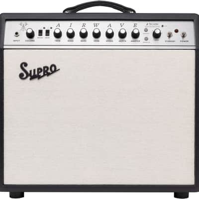 Supro 1825R Airwave 25-Watt 1x12" Guitar Combo 2025 - Present - Black image 6