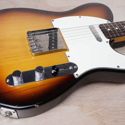 Fender TL-62 Telecaster Reissue CIJ 2007 Sunburst Crafted in Japan w/ Bag image 3