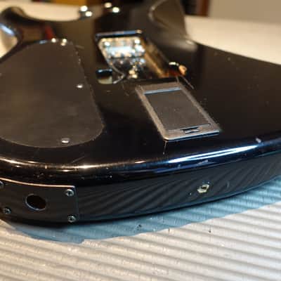 Warmoth Strat Body Rear Route 2020's - Black image 5