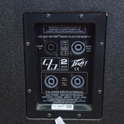 Peavey QW-2 15-inch Two-Way PA Speaker (PAIR) (church owned) *ASK FOR SHIPPING* CG00S1G image 8