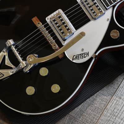 Minty! 2013 Gretsch G6128T-TVP Power Jet w/ Bigsby Electric Guitar Black + COA OHSC image 7