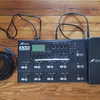 Fractal Audio AX8 Amp Modeler/Multi-FX + EV-1 Expression Pedal and Cables image 1