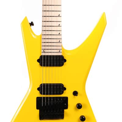 Jackson Pro Series Dave Davidson Signature Warrior WR7 Ferrari Yellow image 4