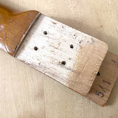 Vintage late 60s early 70s Framus Amateur 5/1 Parlor Guitar Neck image 9