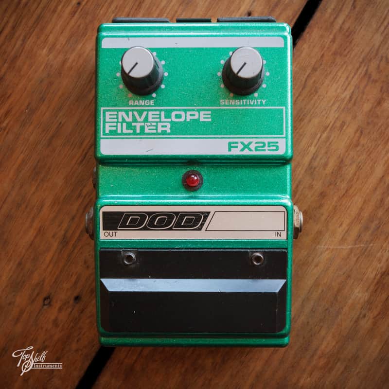 ベース DOD 25B FX ENVELOPE FILTER DOD FX25 Envelope Filter Bass Demo - YouTube