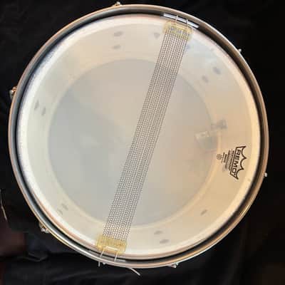 Ludwig No. 490 Pioneer 6.5x14" 6-Lug Snare Drum 1964 Blue Lacquer image 10