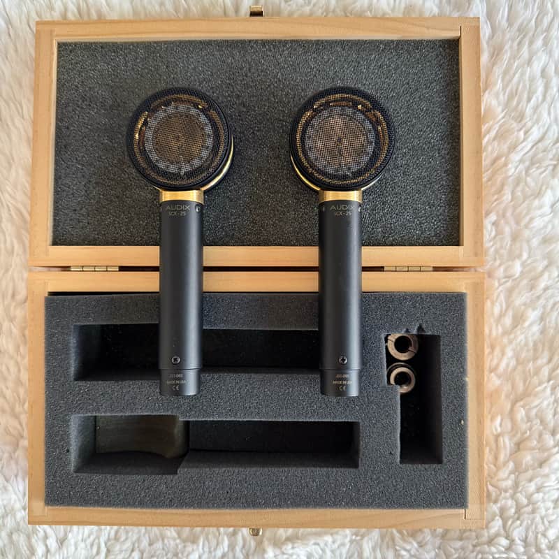 Audix SCX25A-PS Piano System Large Diaphragm Cardioid Condenser Microphone Stereo Pair