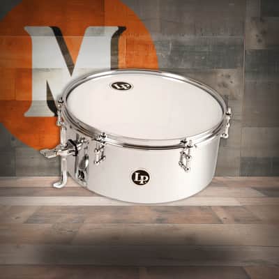 Latin Percussion LP 13" LP813-C Mountable Drum Set Timbale - Chrome (LP813-C) image 1