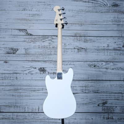 Squier Sonic Bronco Short-Scale Bass | Arctic White (IN-STOCK) image 4