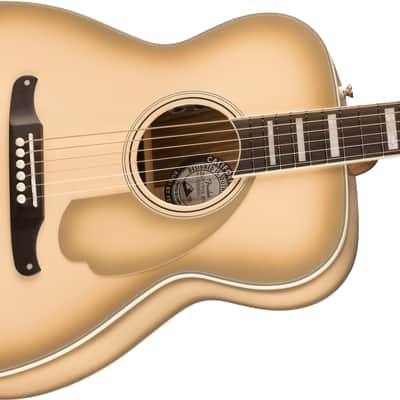FENDER - Limited Edition California Vintage Malibu with Case  Antigua Pickguard  Antigua - 0971022388 image 4