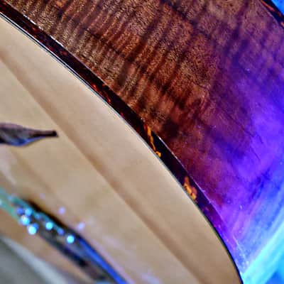 LaFrance Luthiers J'Attendrai Petite Bouche Gypsy Jazz 2023 - French Polish with Hard Case image 13