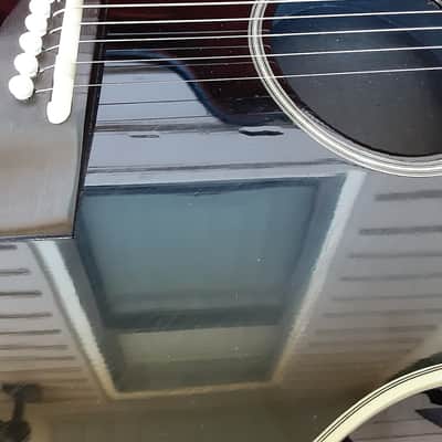 Vintage 1984 Guild FS46CE (Peter Buck - R.E.M. Tour Used) Acoustic Electric Guitar w/ Case! image 4
