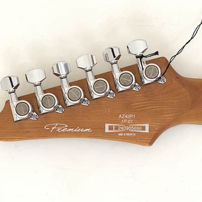 Ibanez AZ42P1 PBE Guitar Prussian Blue Metallic B-Stock 5696 image 7