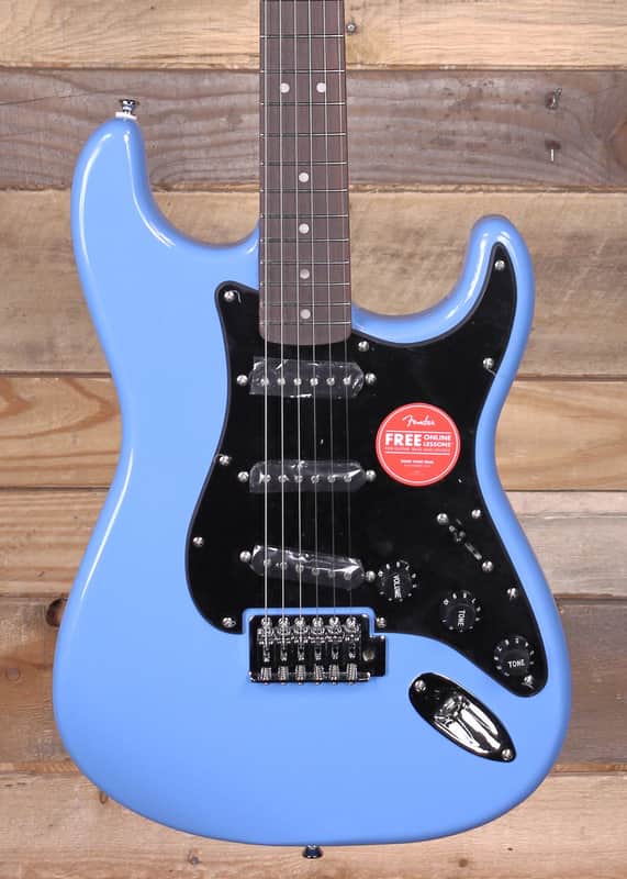 Squier Sonic Stratocaster Electric Guitar California Blue image 1