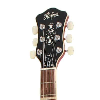 Hofner Verythin CT - HCT-VTH-R - Transparent Red image 3