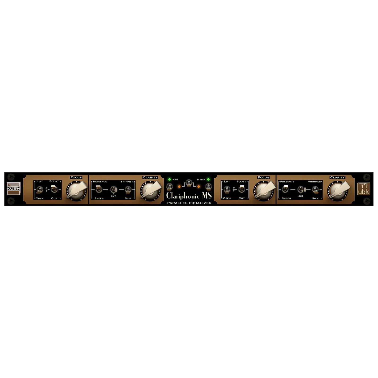 Kush Audio Clariphonic MS Dual-Channel Parallel Equalizer | Reverb