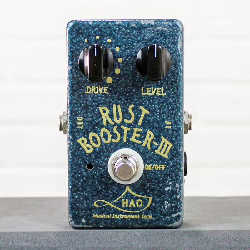 Preowned HAO Rust Booster-III Overdrive / Boost Pedal (Japan) image 1