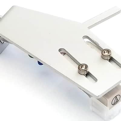 Replacement Headshell + Audio Technica AT3600L Cartridge + Stylus For Goldring Lenco B52, B55, L72, L75, L78, GL69, GL72, GL75, GL78 Vintage Vinyl Record Players Turntables (Grey Finish) image 3