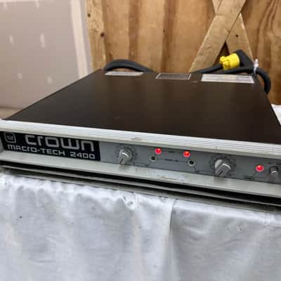 Crown Macro-Tech 2400 Power Amp Amplifier w/XLR Inputs - Twelve Available image 1