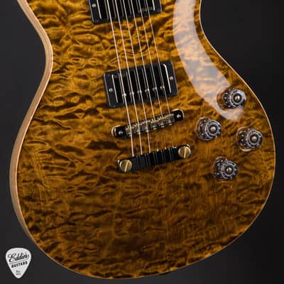 PRS Eddie's Guitars Wood Library McCarty 594 Singlecut Swamp Ash/Figured Maple Neck - Black Gold Burst image 6
