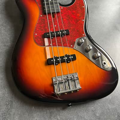 Schecter Japan Progauge PS-S-JB Jazz Bass 2014 Ebony Sunburst image 3
