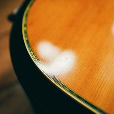 1974 Takamine Elite TW-50 – Made in Japan | Solid Top | Good Condition | Hard Case | Abalone Fascia image 9