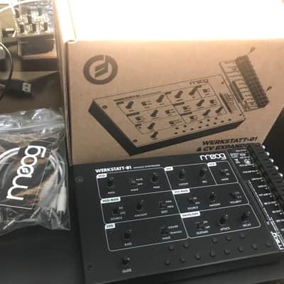 Moog Werkstatt-Ø1 Analog Synthesizer Kit 2020 - Present - Black image 2