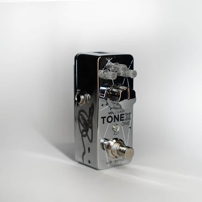 Autographed Joe Satriani IK Multimedia TONEX ONE 2025 - Chrome with signature image 1