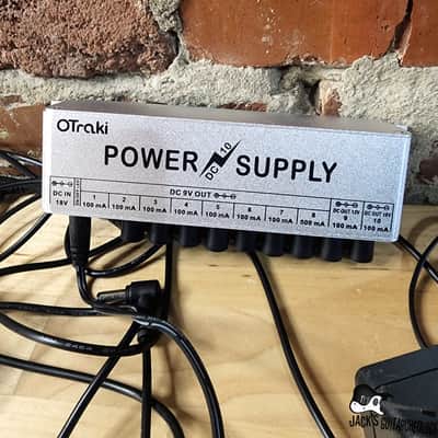 OTraki 9v Power Supply for Guitar Pedals (10 Ports) image 5
