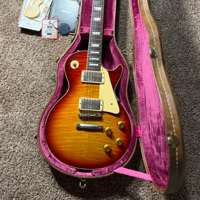 Gibson 2018 Custom Shop Historic '59 Les Paul Standard Reissue - Vintage Cherry Sunburst VOS image 8