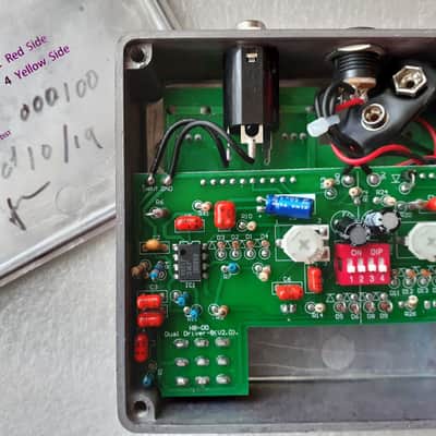Hot Box Pedals HB-DD Dual Drive Overdrive Marshall Bluesbreaker KOT Drive Tone image 4