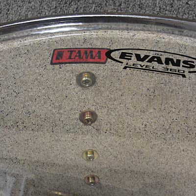 1984 Vintage Tama ImperialStar 3 piece drum shell Pack Royal Pewter made in Japan image 5