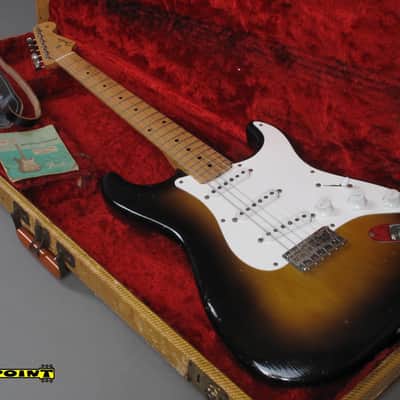 Fender Stratocaster 1956 Hardtail 2-tone Sunburst image 16
