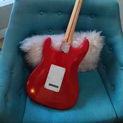 Rescued and Seriously Upgraded 2000 MIM Fender Standard Stratocaster - Hot Rod Red, Mark Knopfler specs image 4